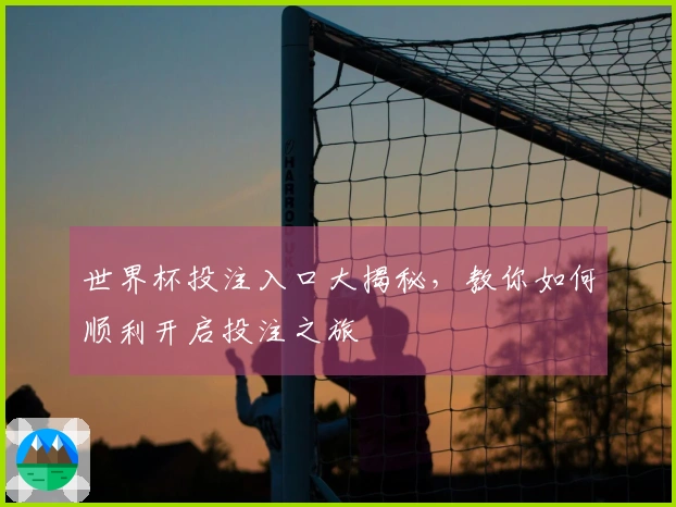 世界杯投注入口大揭秘，教你如何顺利开启投注之旅